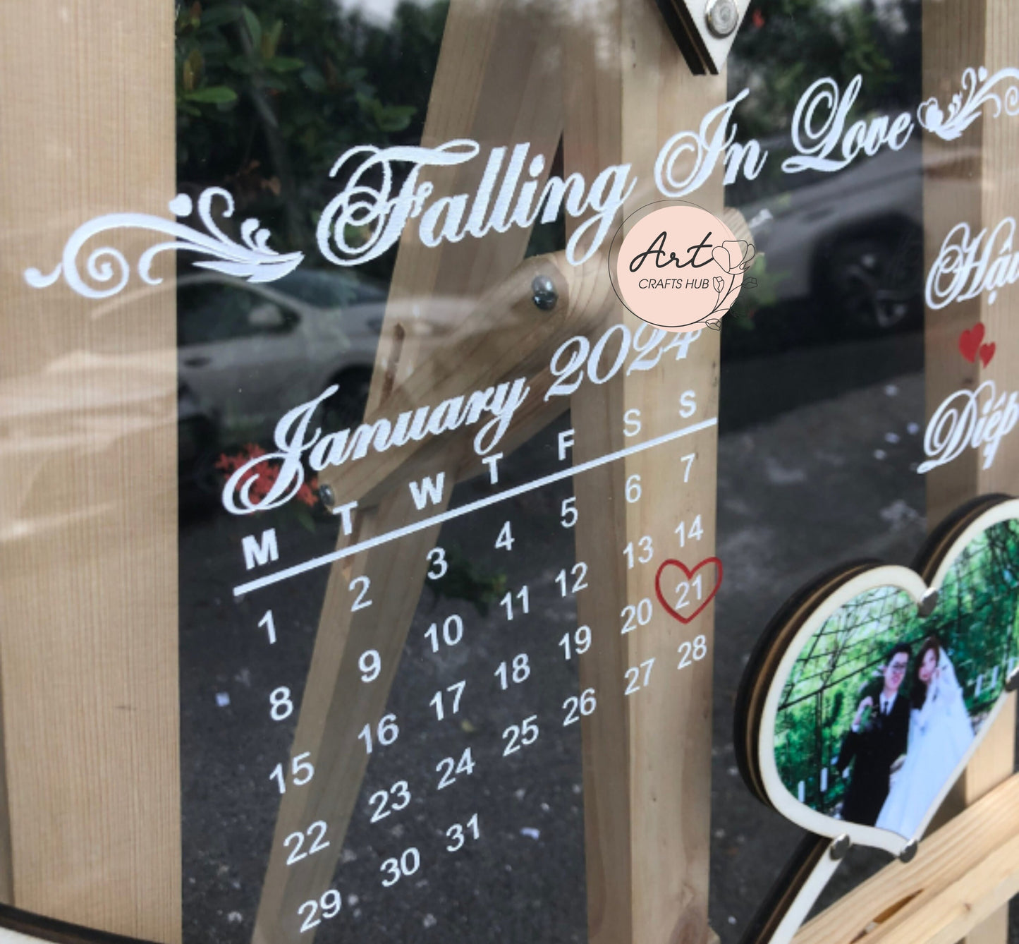 Wedding Guest Book, Custom Wedding Guest Book with Photo, Heart Wedding Guest Book, Guest Book Alternative to Traditional Wedding Decor