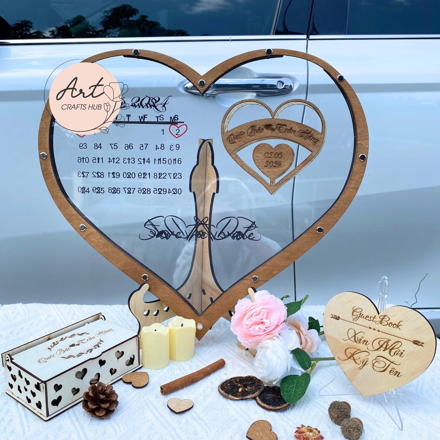 Heart Frame Drop Signature Art Meaningful Alternative To Traditional Guest Books